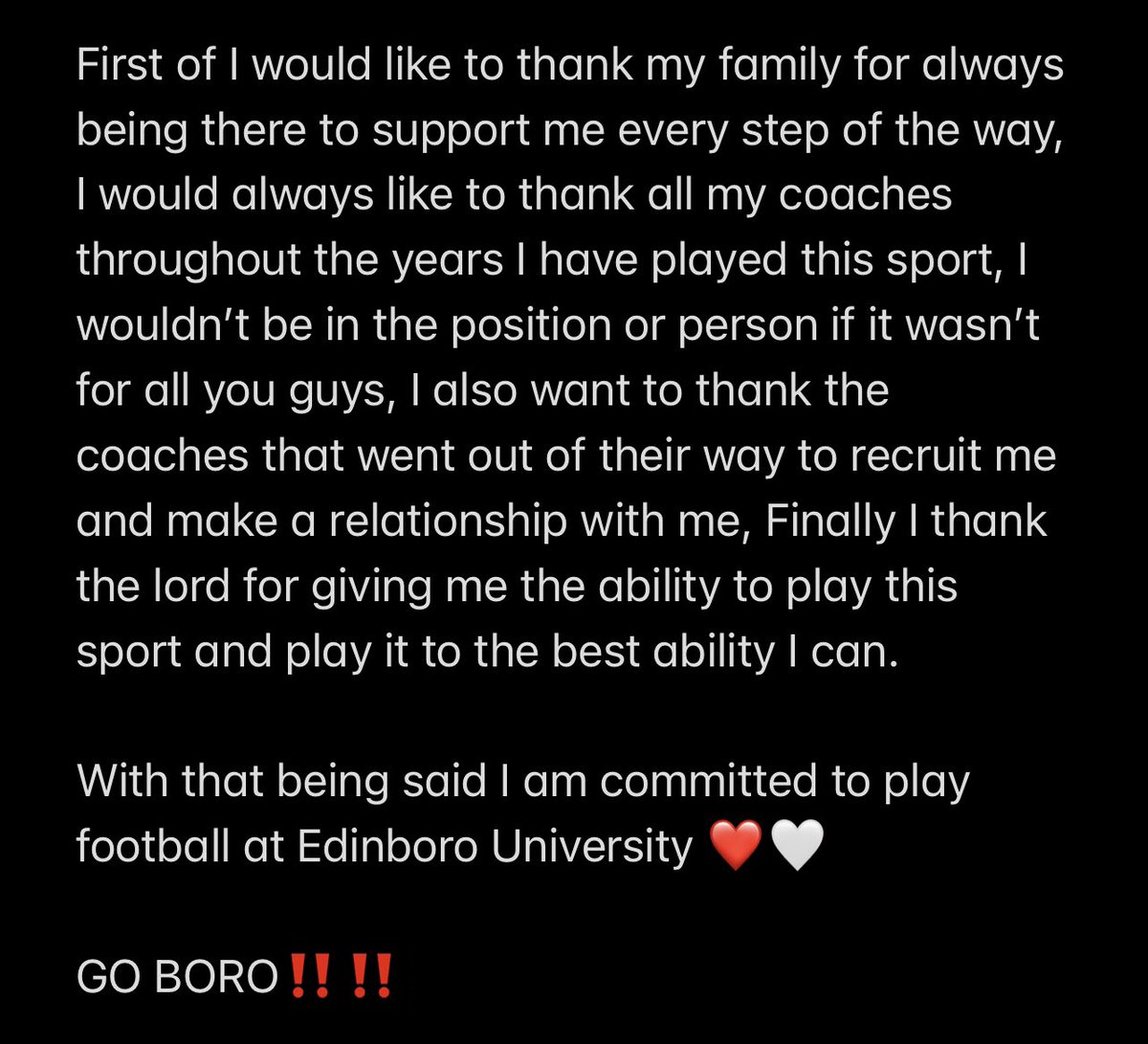 ViancourtAvery's tweet photo. 1000% Committed‼️‼️ @CoachNulph @Coach_Tiz @CoachHartungEU @CoachPapley @coachkostelnik @DaleRodick @ALFootballClub @football_t3 https://t.co/lKARwZ770P
