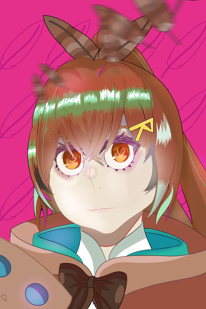 Not 100 percent happy with it but i was exsperiementing and im not great with colours sooooo enjoy. #vtuberfanart
