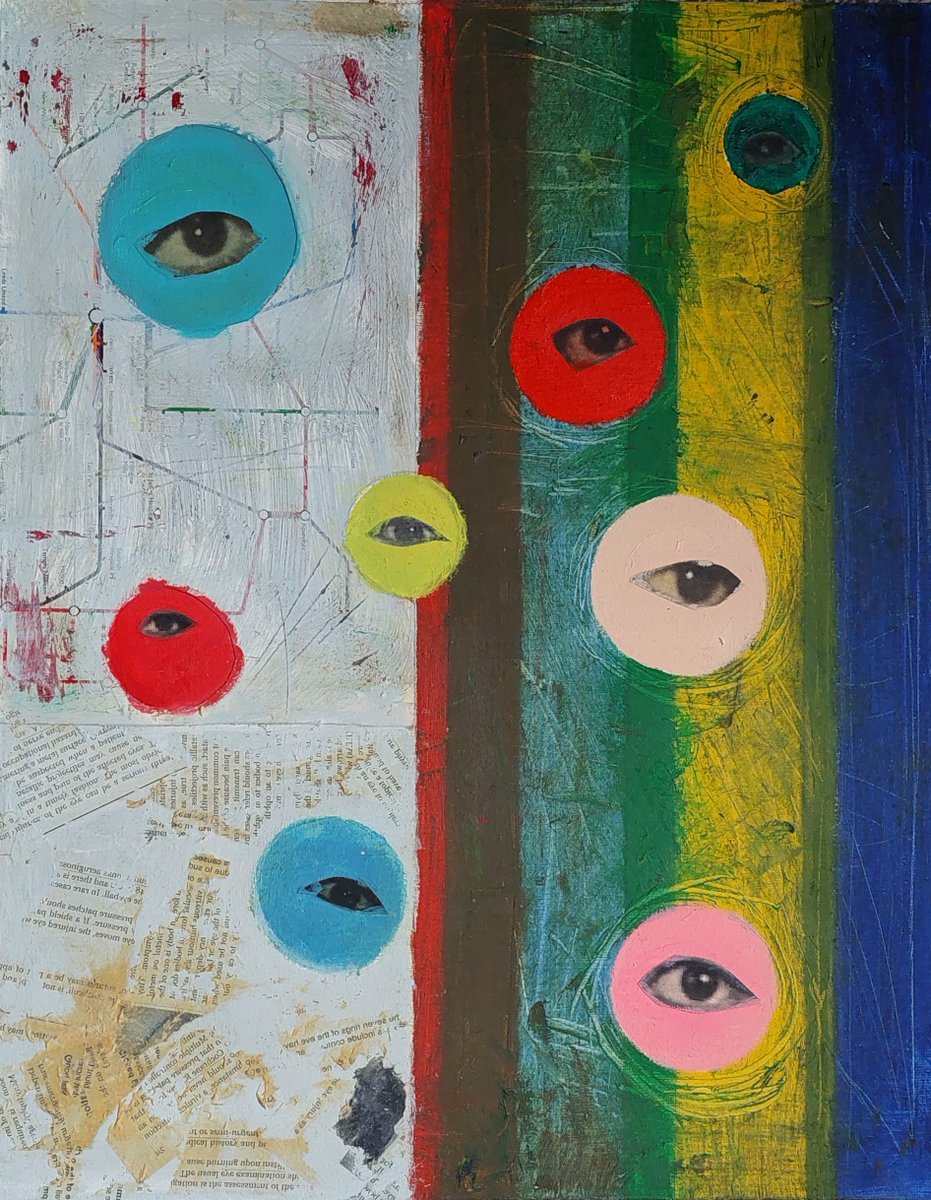 Artonomy711's tweet photo. All seeing eyes.
Mixed Media

#art #artistsontwitter #artistsoninstagram #abstractart #modernart #contemporaryart #artforsale https://t.co/NX9IEKDqBl