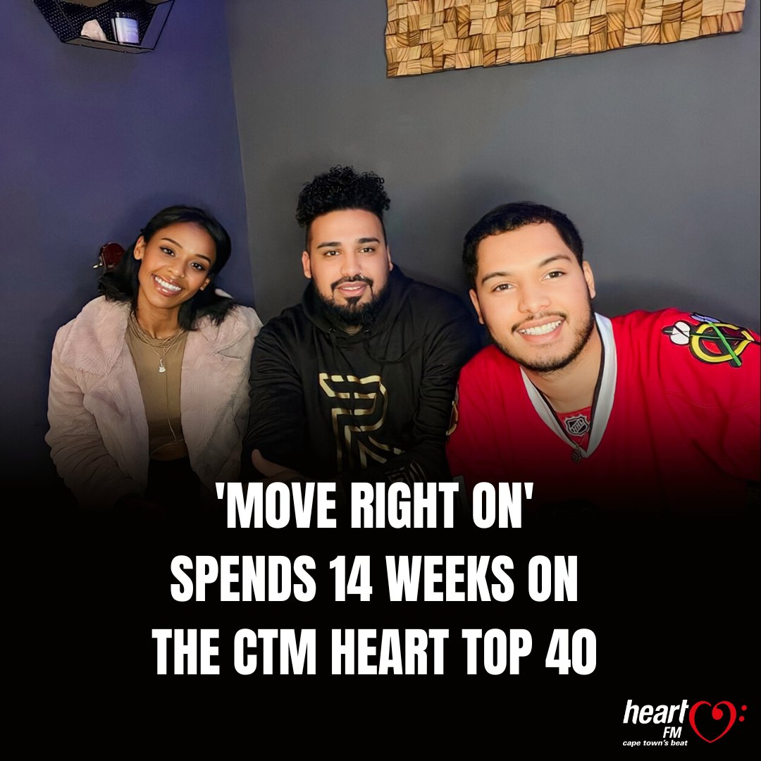uncle_renni's tweet photo. 14 weeks & counting mense! 🔥🤯
We are currently No. 10 on the CTM Heart Top 40 chart & If you'd love to see #MoveRightOn reach No. 1 please click the link below to vote ❤️🏆
> https://t.co/GxTBrqVg1K https://t.co/8X7DxOSVA3