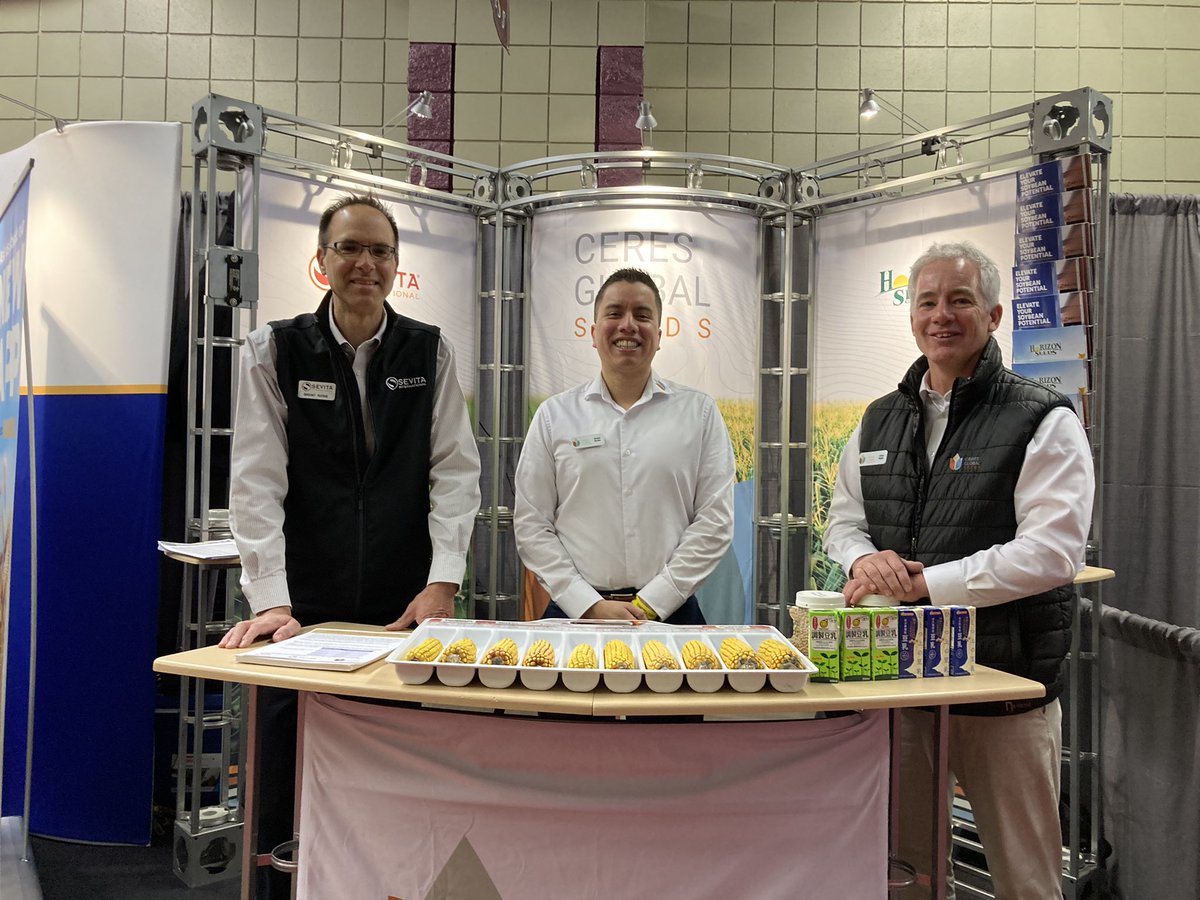 Ag Days 2023 is officially underway! Come by Booth 107 to learn more about Sevita Food Grade and Traited soybeans!