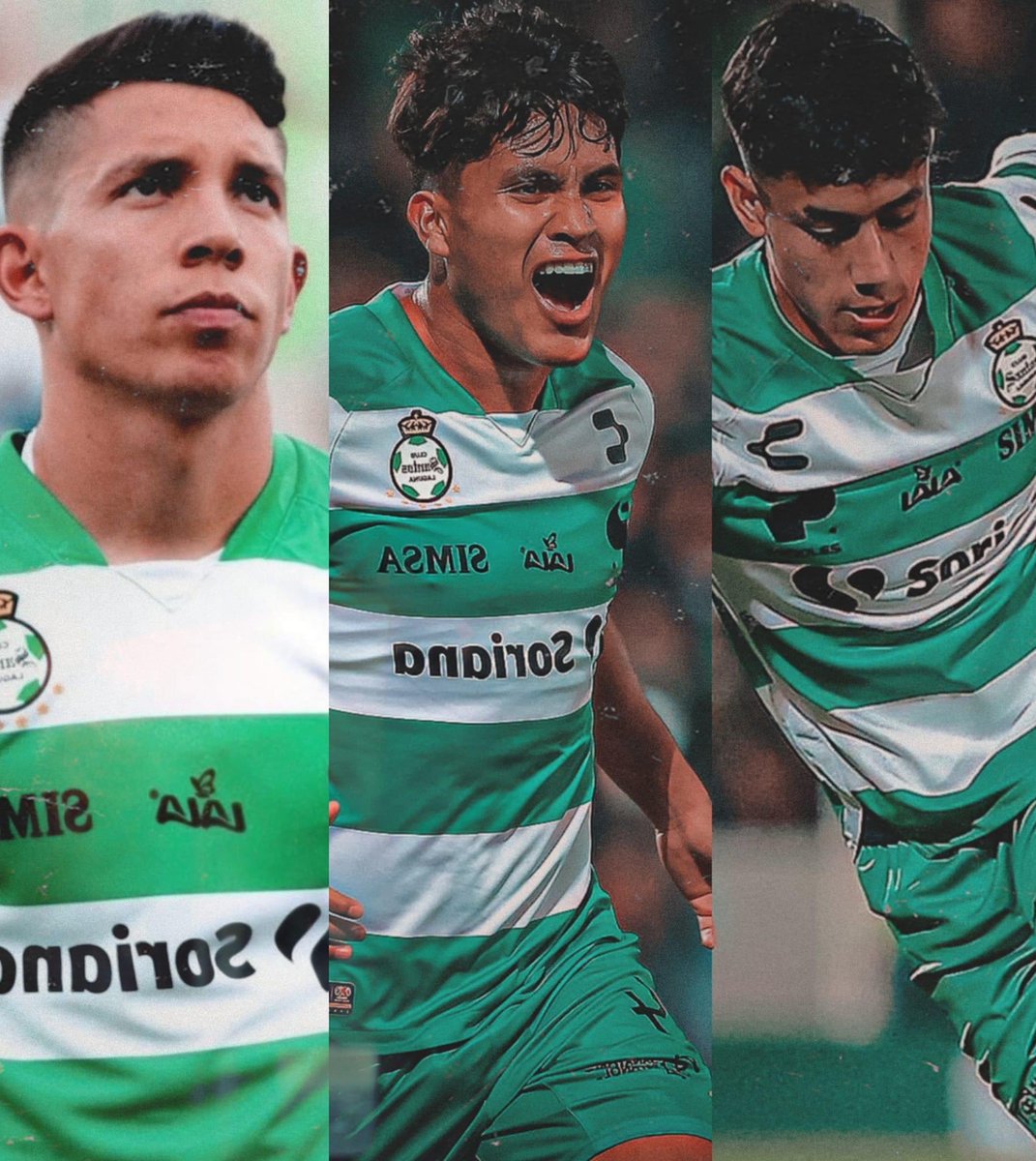 LOS CANTERANOS RESPONDIENDO 🔥👏💚 @CanteraGuerrera @ClubSantos  #MD24 #OrgulloMedina