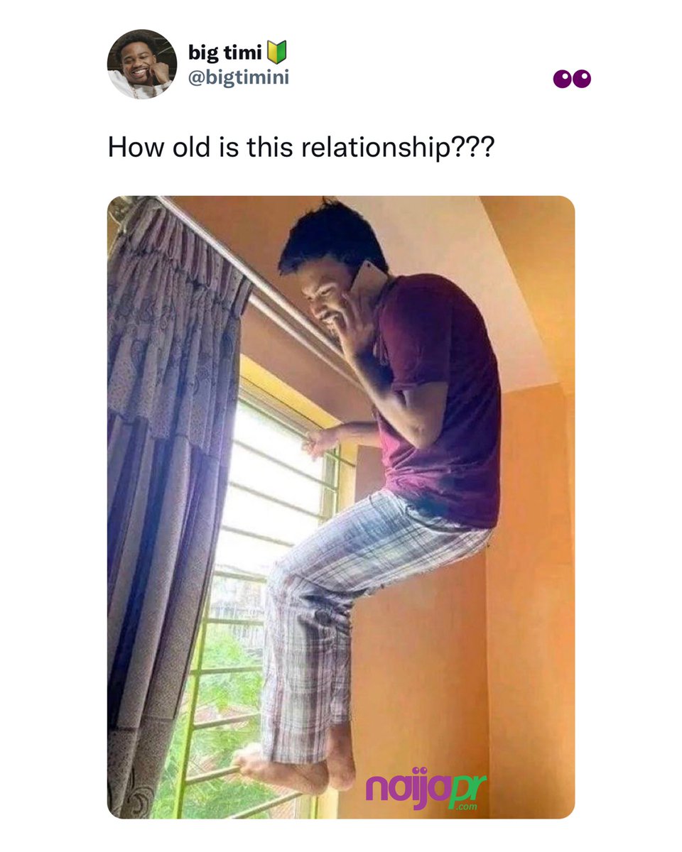 Naija_PR's tweet photo. How old is the relationship? https://t.co/94GU0Nm13i