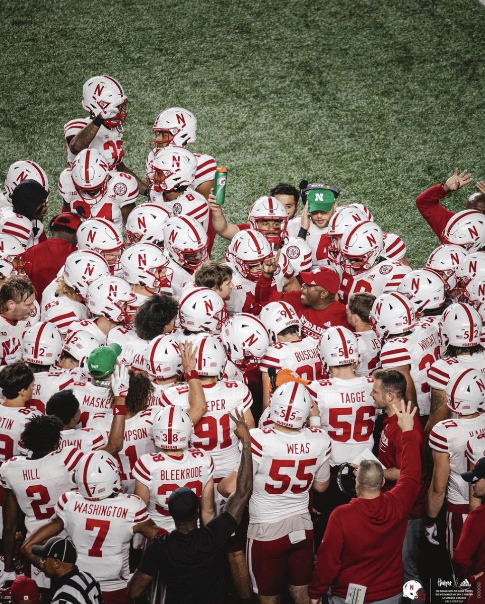 LincolnNILClub's tweet photo. All together ❤️

#GBR

h/t Nebraska Football https://t.co/na2hAcqXTr