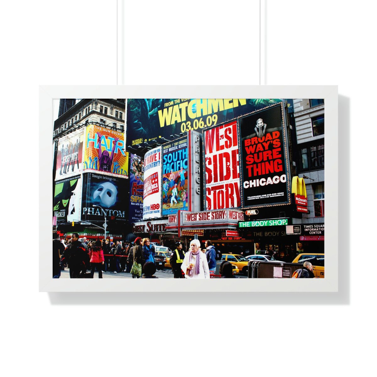 DBeckPhotos's tweet photo. I took this photo in early 2009.  I captured nine billboards for Broadway Musicals within one block.  If I'm correct, two are still running. Can you find the nine shows and which are still running.  https://t.co/Q2oSZqboeB https://t.co/kPY49sPEe9