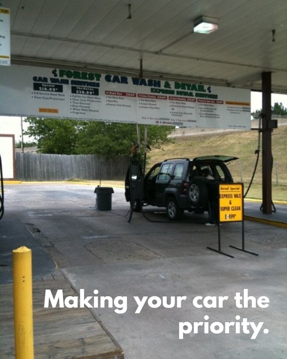 Since our doors opened in '91. we've been providing Dallas with some of the best wash and detail services in town. You want to look good on the road, and our team is ready to help you shine. #ForestCarWash #DallasCarWash #CarDetailing