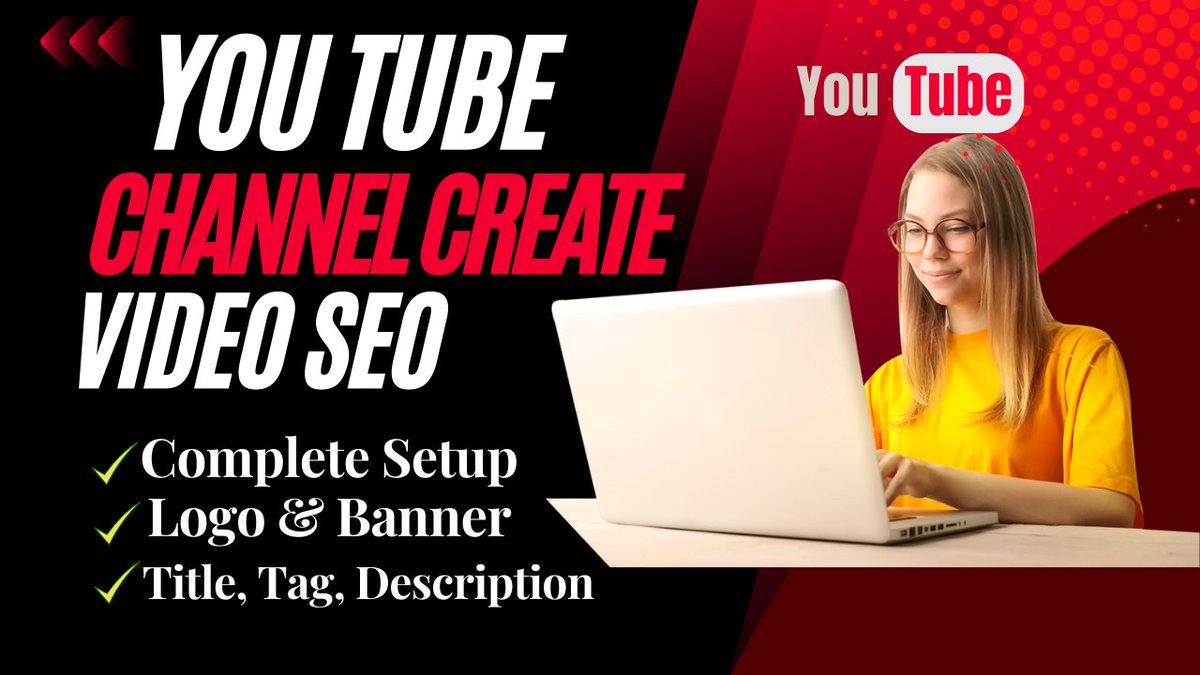 FreelancerNehar's tweet image. Do you want to Create a professional YouTube Channel? Now Finding a professional YT Channel creator and Video SEO Expert? Just click this link...

My Service Link: bit.ly/3IUJjTX

#channelcreate #createandsetup #videoseo #youtubechannel #setupyoutube #channel 
#youtube