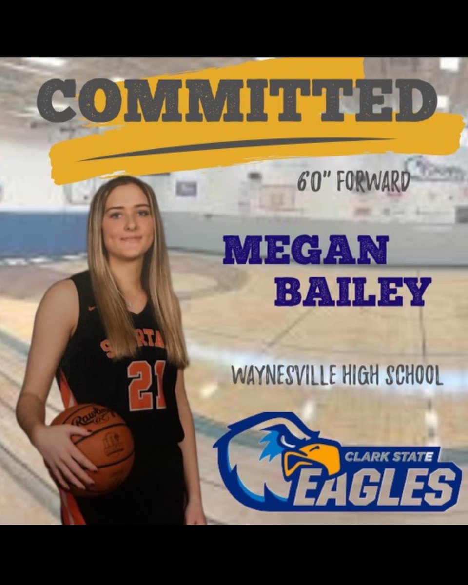 I am excited to announce my commitment to Clark State College to play basketball at the next level and continue my education. I’m very grateful for this opportunity but it wouldn’t be possible without my family, friends, coaches, and teammates. Go Eagles!! 💙💛