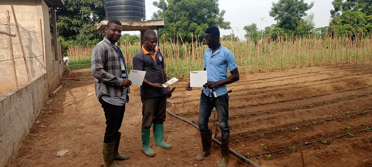 elhadjham's tweet photo. Formation gratuite de 100 jeunes togolais au métier de l'agriculture. Passez le message ! #TgTwittos . https://t.co/P3R2mU3wC2