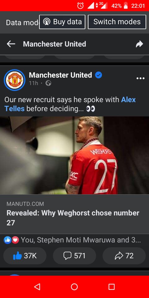 AshrafAlbashee's tweet photo. Welcome to Theatre Of Dreams ❤️Best of luck Weghorst 💪 https://t.co/OEIiu0GOtt