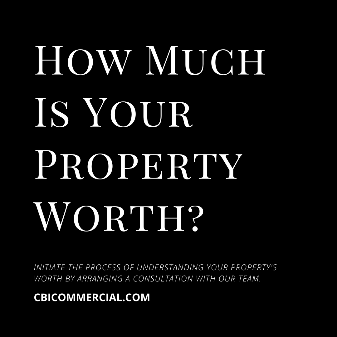 How Much Is Your Property Worth?
Initiate the process of understanding your property's worth by arranging a consultation with our team.
Contact: info@cbicommercial.com
-
#propertyvalue #propertyappraisal #propertyevaluation #homevalue #realestatevalue #propertyworth #propertypri