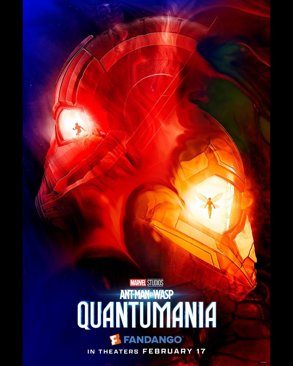 Check out the exclusive @fandango artwork for Marvel Studios' #AntManAndTheWaspQuantumania, only in theaters February 17. Get tickets now: fandango.com/AntManAndTheWa…