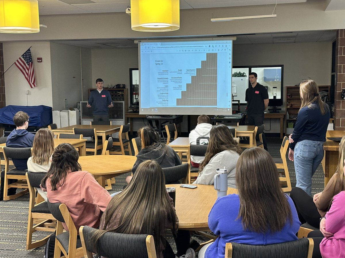 TYoungsWCHS's tweet photo. Excited for our partnership with Binghamton University on our new FLY (Financial Literacy for Youth) Charter!  Potentially the first high school FLY Charter of its kind! @Windsor_CSD @WBKANDREWS https://t.co/2CaMjda2u7