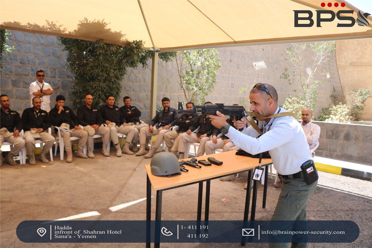 Orient_GroupLTD's tweet photo. Our trainers are top notch and have excellent training methods on how to use all kinds of weapons
we are glad that you are on the team of BPS
#Orient_Group_LTD
#BPS
#securityservices
#security
#training #methods
#consulting
#highly_qualified #Top_Notch
#guards #weapons https://t.co/SkJohgO3gN