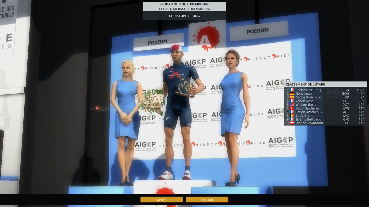 RongChristophe's tweet image. Victoire sur le prologue du Tour du Luxembourg 2026. Un parcours accidenté nous attend pour la suite #PCM2020