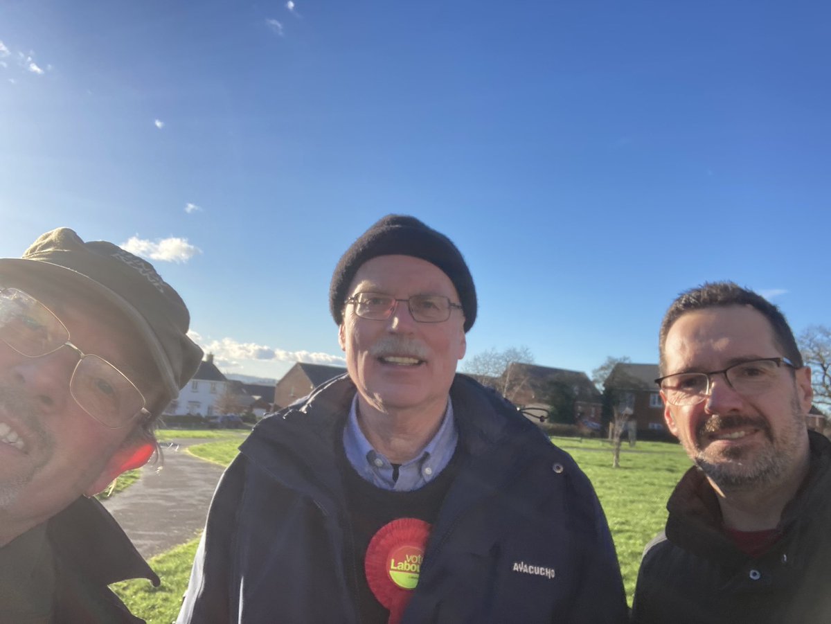 CalneLabour's tweet image. Good couple of sessions out on the doorstep in #Calne this week, campaigning with John Boaler, our candidate for the Chilvester &amp;amp; Abberd ward town council by-election. Our letter to postal voters seems to have been well received...lots of people positive about John's pledges.