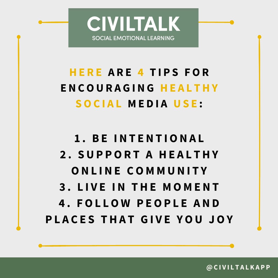 CivilTalkapp's tweet photo. A huge part of creating CivilTalk was to foster an online environment that doesn’t exacerbate the negative impacts of social media. We truly believe the internet is a powerful tool, and we want to use this power to facilitate a healthy community of empathetic and kind people! https://t.co/ccvzZKgZN9