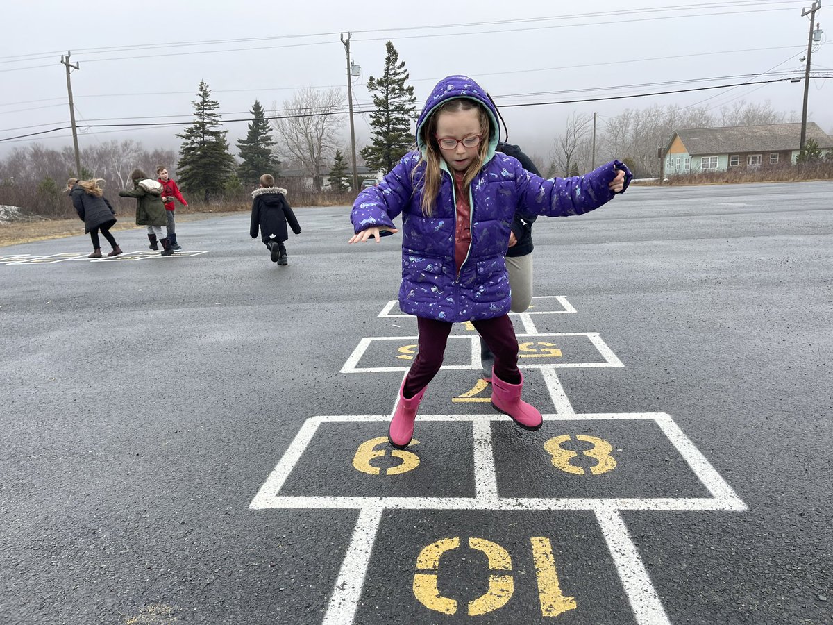 Hopscotch I’m January, why not? PE grade 1 loved it. <a href="/PersalvicE/">Persalvic School Complex</a> <a href="/NLESDCA/">NLESD</a> <a href="/schoolsportsnl/">School Sports NL</a>