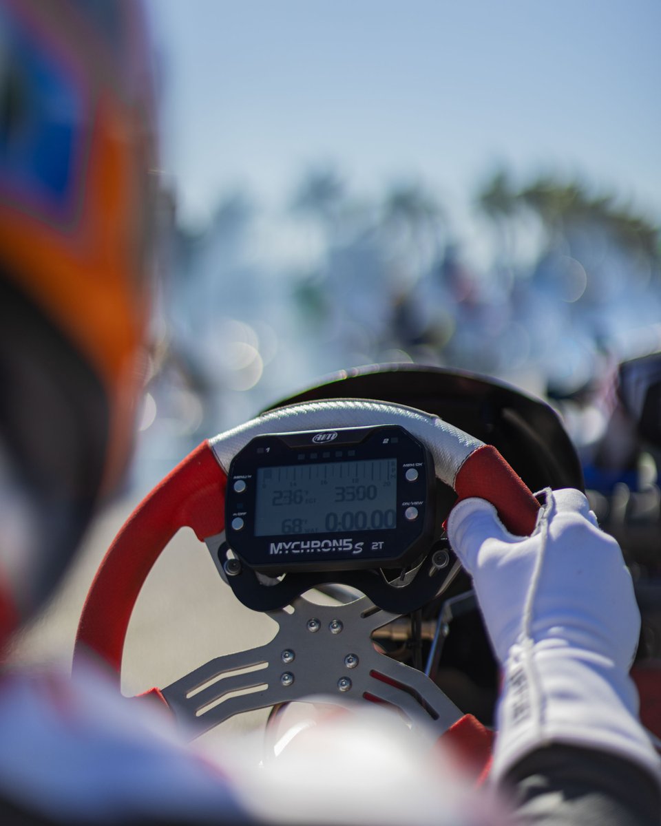 We're back at it again this weekend for our #karting #datadriven racers. We'll be supporting the @rokcupusa event this weekend for the #floridawintertour. Have a question, comment, or concern? We'll be standing by to help #aimsportsdata #aimsports