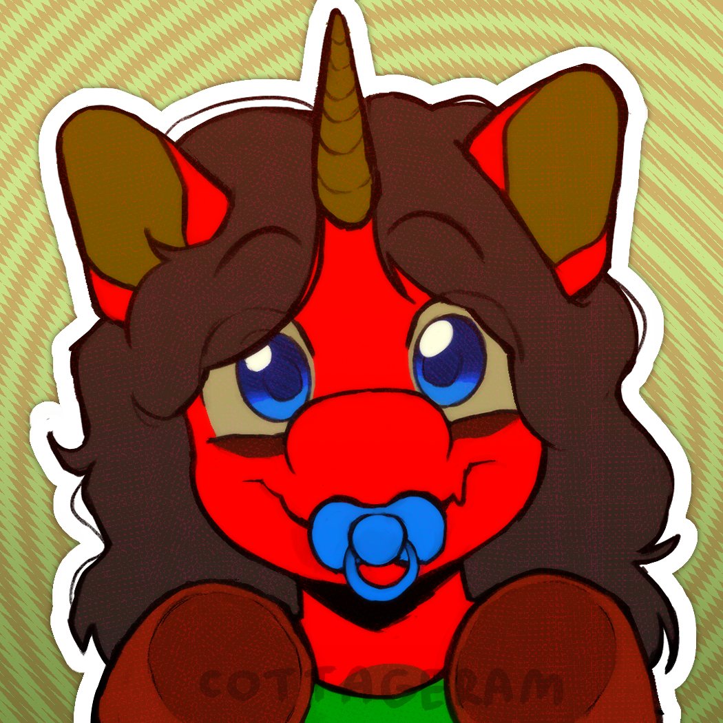 paciponyplay's tweet photo. ★ ☆ ★
I'm Coney / Rammy 🦄
✨he/it +neos✨
❤️ minor 💛
🎈autism and anxiety 🎈
🖍️ sfw little/baby/kidfur and plush artist 🖍️
💙 no dms or rp [comms only ]💙
✏️ comms open ✏️
                                        ★ ☆ ★ https://t.co/0QOfplm5th