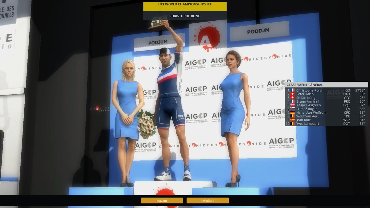 RongChristophe's tweet image. CHAMPION DU MONDE DU CHRONO 2026 ! Peter Yakin a failli être la surprise, mais je tiens enfin ce titre qui me manquait ! #PCM2020