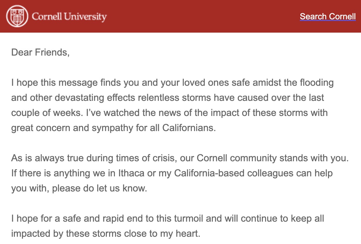 shenbaba's tweet photo. Thank you🙏 Cornell, for being a true Alma mater at every turn... https://t.co/9rh0LsoT70