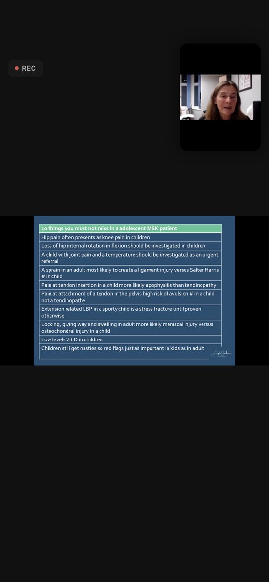 TAKE HOME MESSAGES <a href="/angiejphysio/">angiejphysio</a>