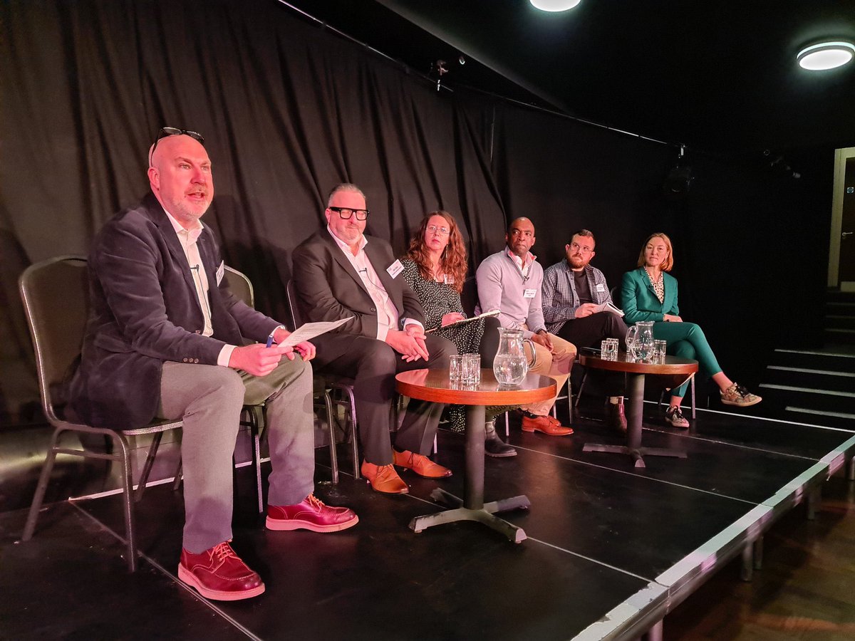 jimsims100's tweet photo. Great day at the @CreativeEstuary Conference on Planning for Culture. Lovely to be able to explain the work we are doing at @BasildonCouncil to promote culture and create a strong creative-tech ecosystem. Thanks for the opportunity CE! https://t.co/o4vkNjBjzL