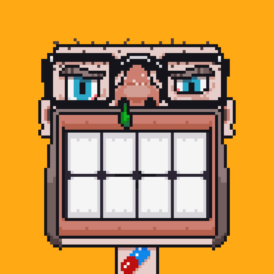 It's been wild helping out <a href="/ToshiesByChuck/">Toshies</a> with all of their content this week. Stoked to see the twitter grow to 50K (!) followers so quickly.  I even made a little fan art to celebrate, here's me Toshiefied!  #toooth