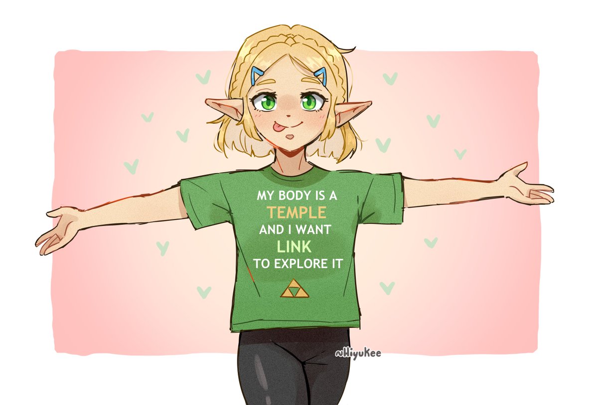 「This shirt came to me in a vision#loz #l」|Hiyukeeのイラスト