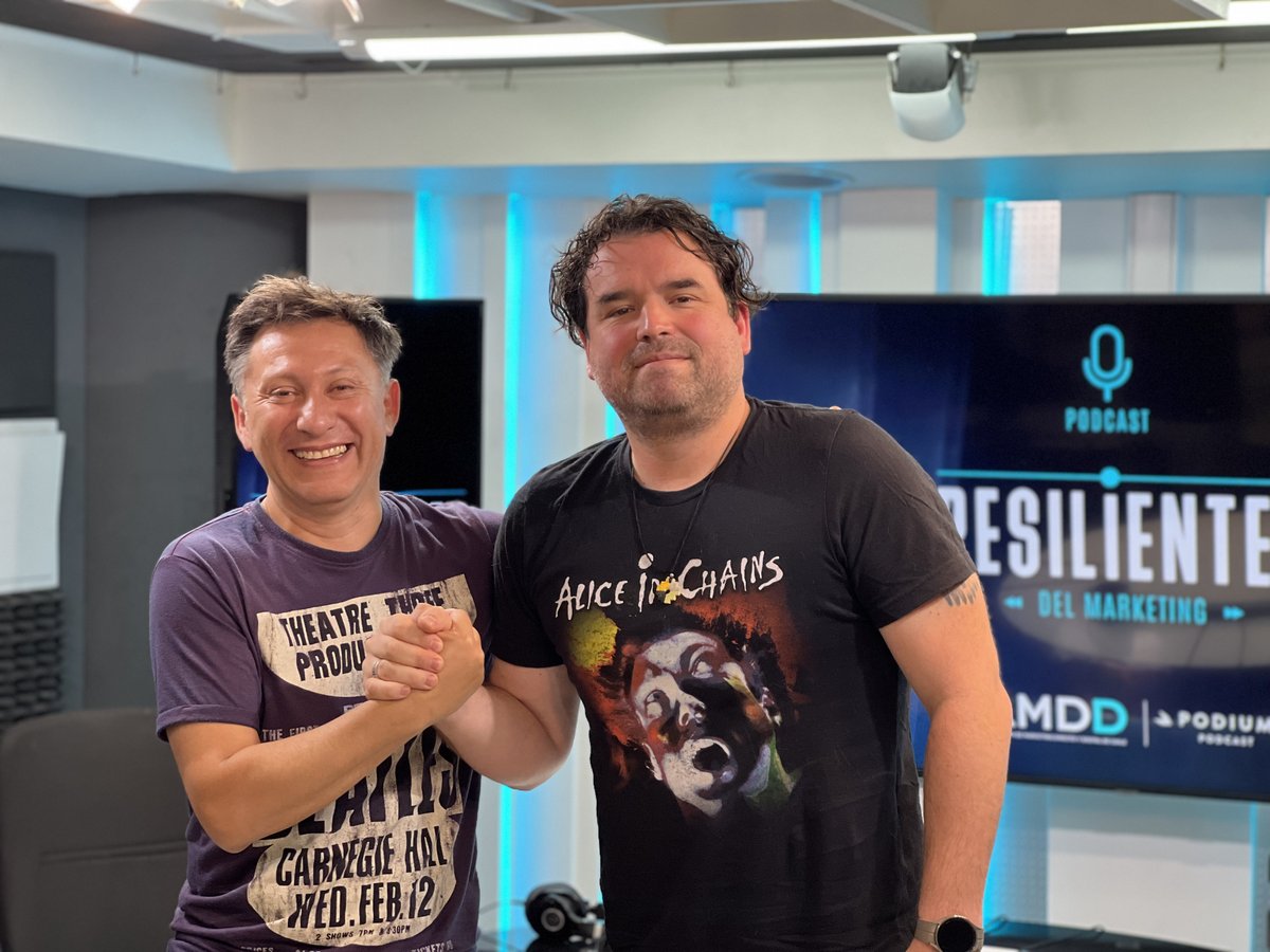 MentalidadWeb's tweet photo. Felicitamos a Rodrigo Carvajal Socio y Gerente de Proyectos en Mentalidad Web, por su dinámica e ilustrativa participación en #ResilientesdelMarketing, podcast de la AMDD en conjunto con Podium Podcast.
#marketingdigital #mentalidadweb #marketing #chile #amdd https://t.co/fULHxlvuxH