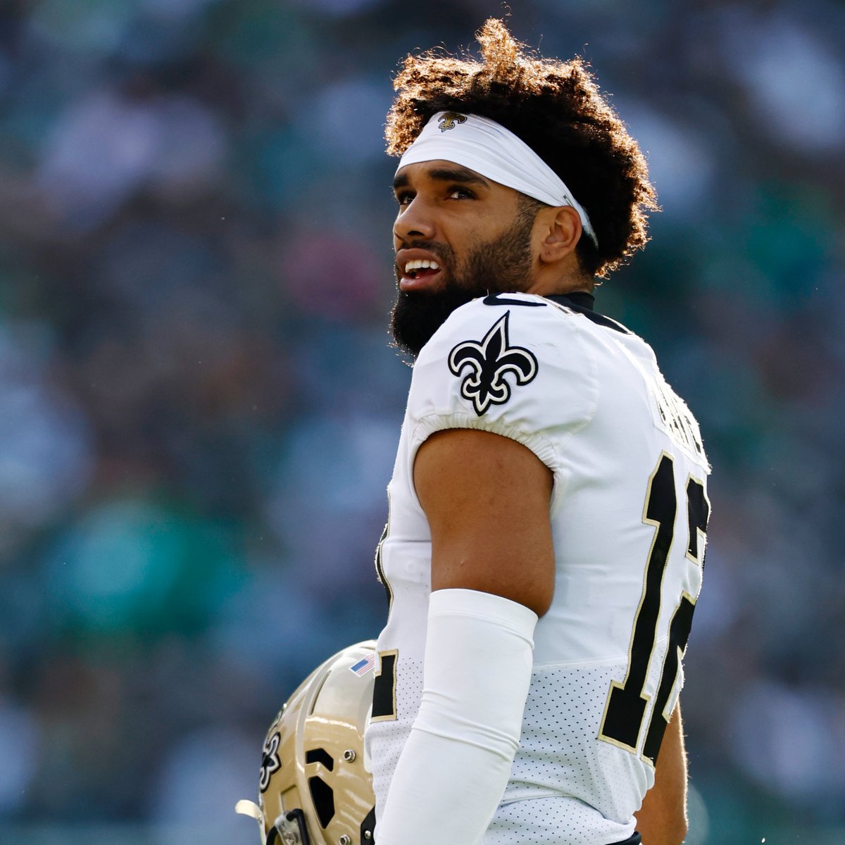 .<a href="/Saints/">New Orleans Saints</a> WR Chris Olave

⚜️ led all rookies with 69.5 receiving yards per game 
⚜️ ranked second in receiving yards (1,042) among rookies
⚜️ tied for second in receptions (72) among rookies 
⚜️ third Saints rookie ever with at least 1,000 receiving yards

<a href="/pepsi/">Pepsi</a>