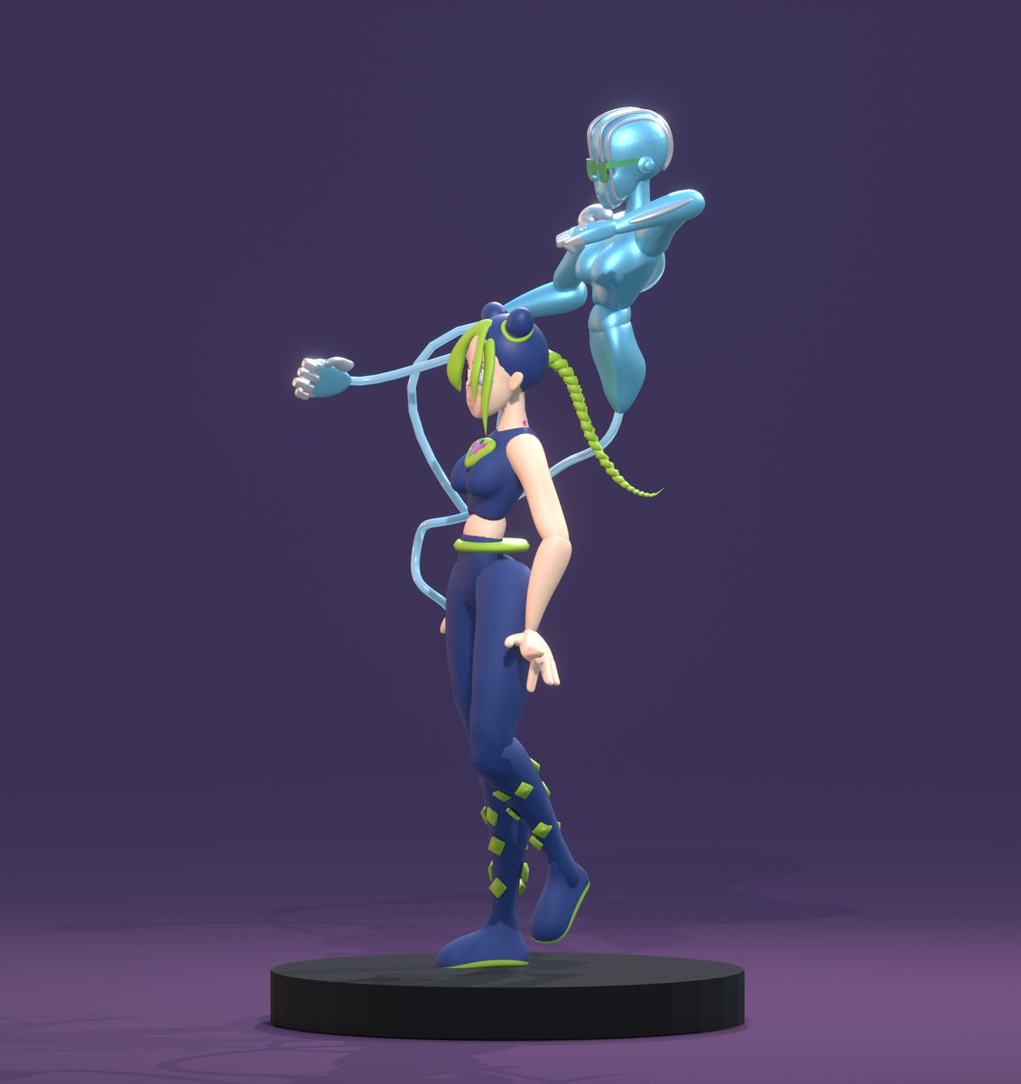 M_thimmig's tweet image. 10- #Sliced

Stand Master : Jolyne Kujo /Jojo

Stand : Stone Free 

Jojo Bizarre Adventure Stone Ocean

____
#sculptjanuary2023 #sculpt #sculpting #3dart #render #Blender3d #B3D #lowpoly #daily #netflix #Jojo #jolynekujo #stonefree #jojobizarreadventure