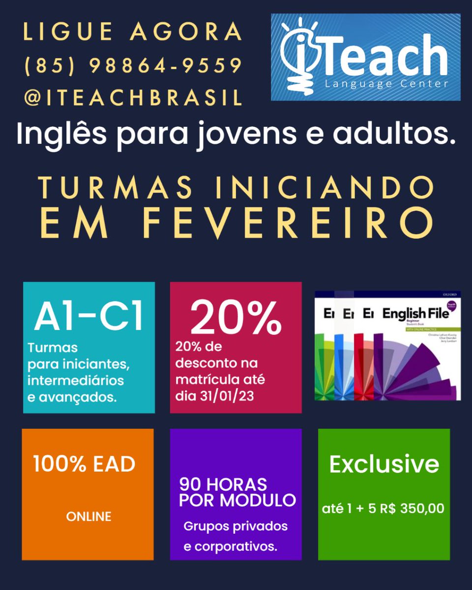robcostace's tweet photo. Quer aprender inglês? Liga agora. https://t.co/filUsSg5mo