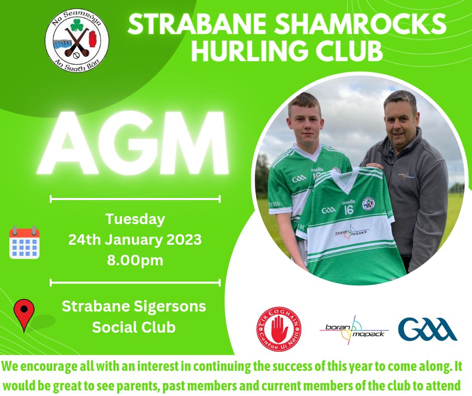 Club AGM postponed until next Tuesday 24th January 2023. Nomination forms:
form.jotform.com/230106291510037