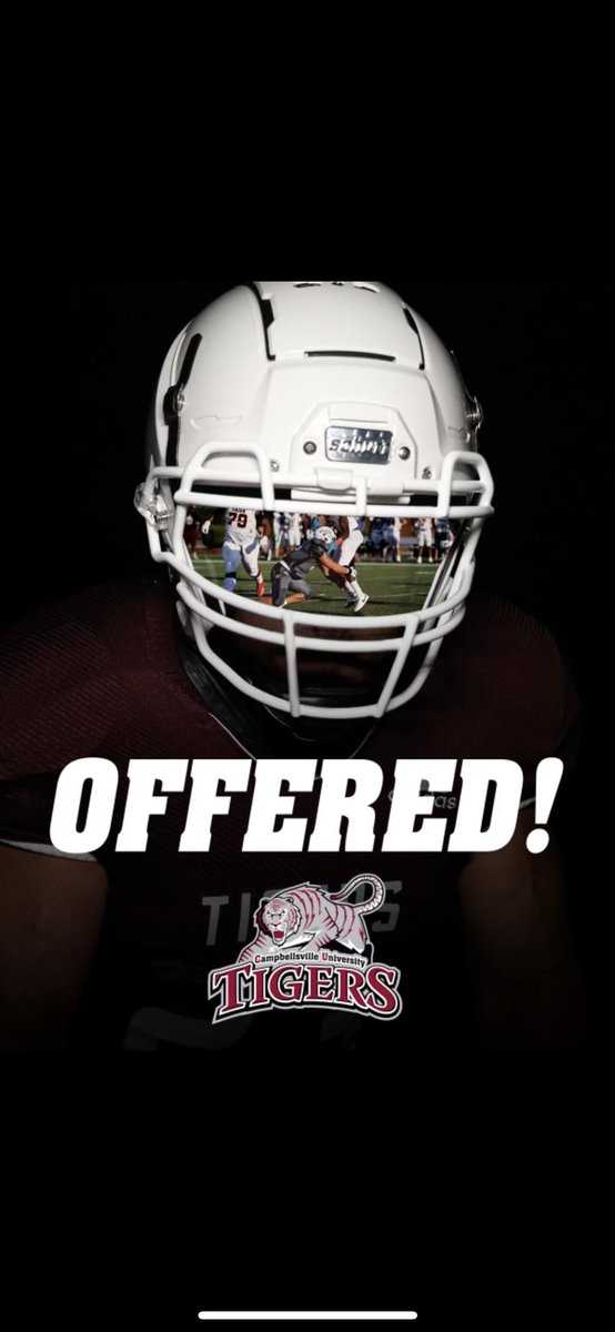 after a great conversation with @PerryThomasCU. i have received my first offer to play collegiate football! i would like to thank everyone that made this possible!