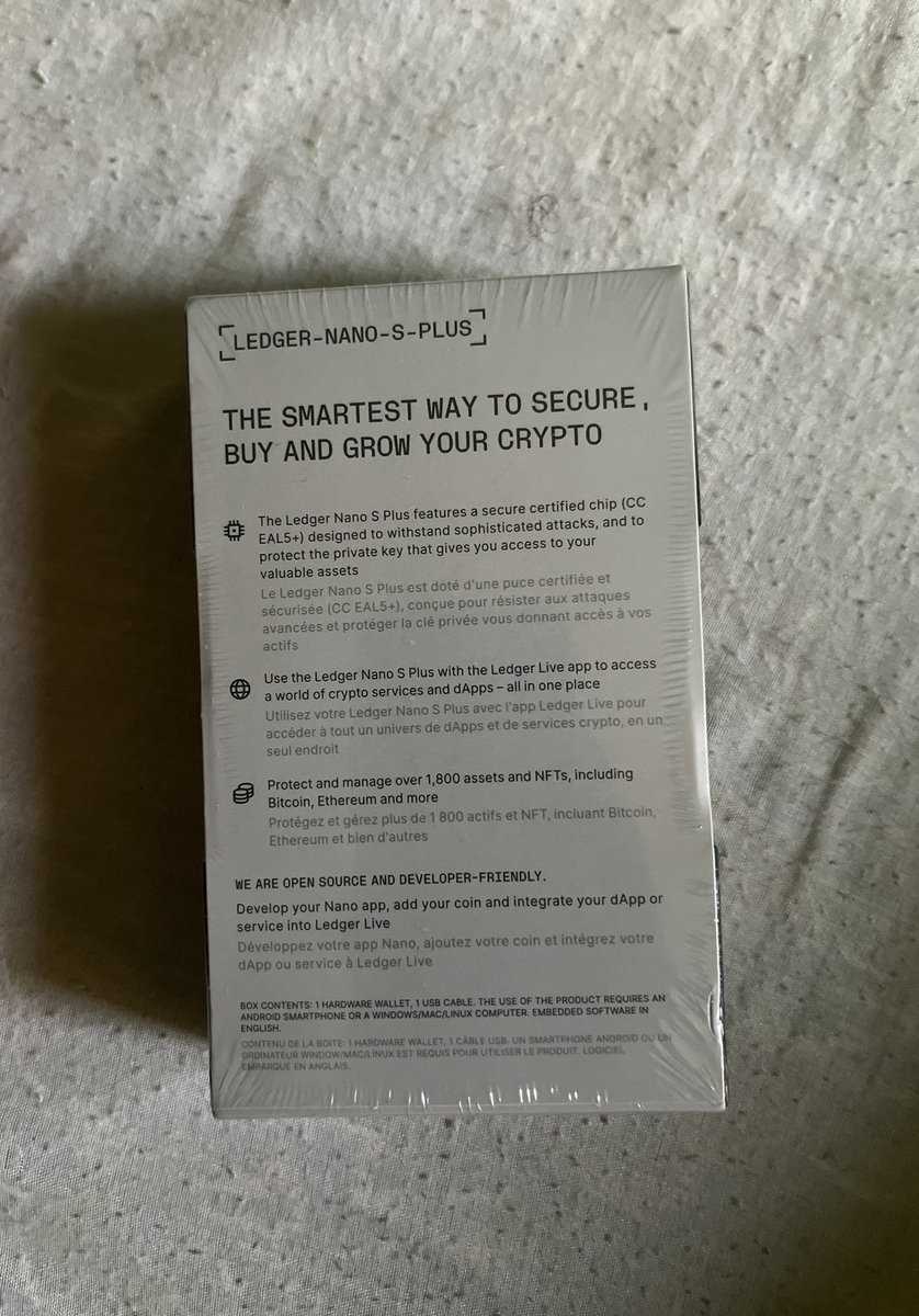 Thanks 🙏 to <a href="/TheNFT_Academy/">NFT Academy</a> for sending me this <a href="/Ledger/">Ledger</a> 🤩. I was lucky to win this at their First Server Anniversary Celebration Event that took place in the Discord Server. And thanks also to <a href="/ElisaTornow/">Broadhumor</a> for hosting such amazing event👏. I can’t wait to unbox this hehe 😜🔥.