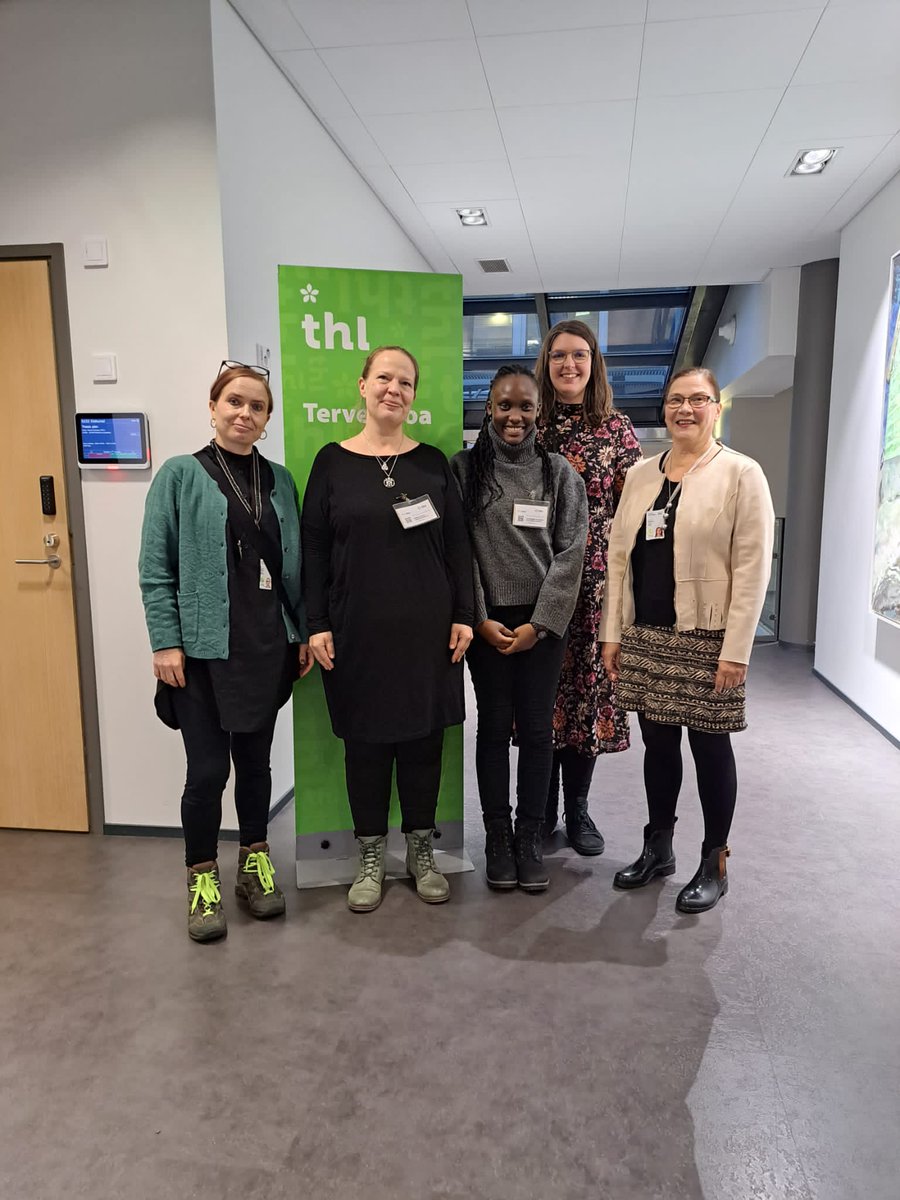 Visiting the Finnish Institute for Health and Welfare(THL). Uplifting career journeys and insightful discussions about promoting the welfare of older people. #mentorshipjourney     <a href="/UEFNeuroInno/">UEF Neuro-Innovation</a> <a href="/SOLDEXproject/">SOLDEX-hanke</a> <a href="/UniEastFinland/">University of Eastern Finland</a>