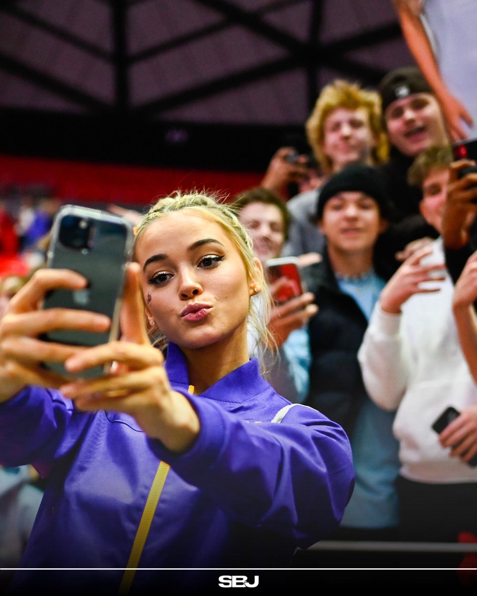 Sports Business Journal on Twitter ".LSUgym's Olivia Dunne is the