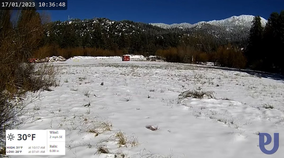 NWS San Diego on Twitter "Fresh snow across socal mountains seen this