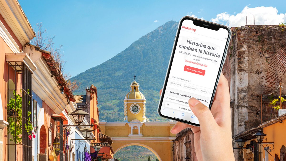 Change.org Centroamérica tweet media