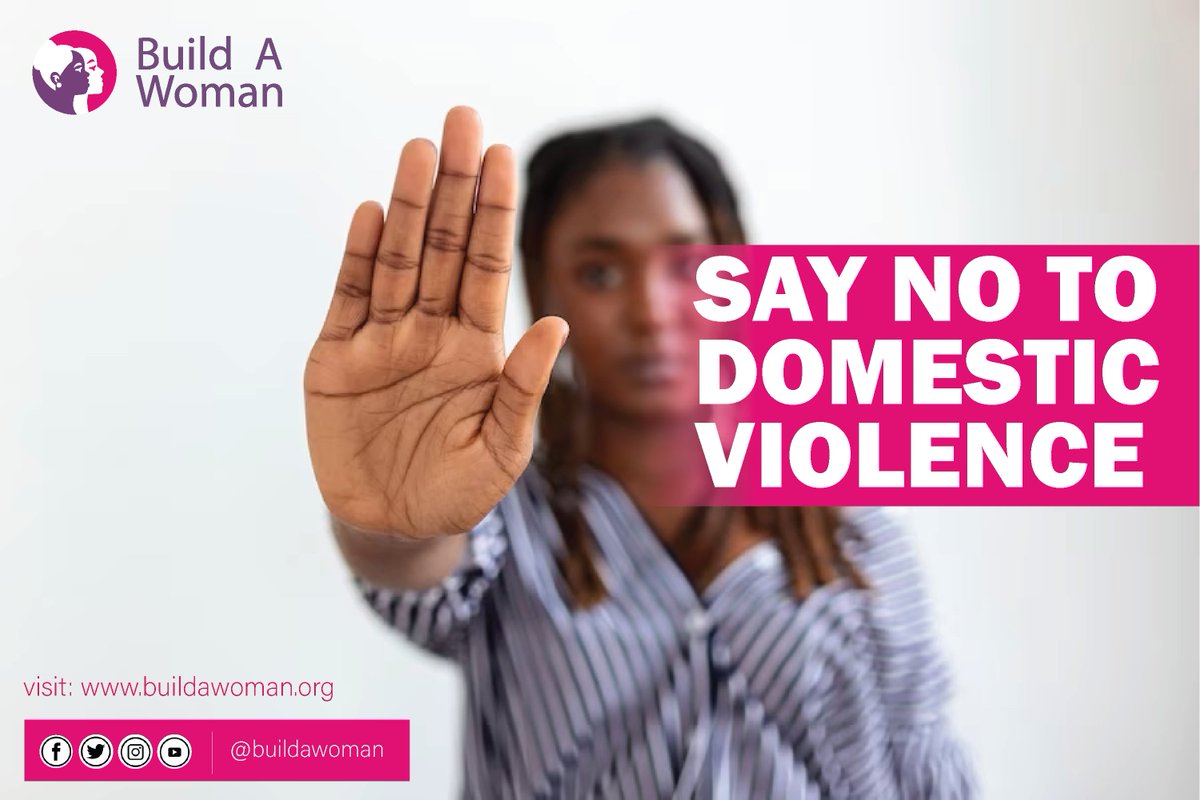 There's no excuse for domestic violence. Let's put an end to this.
#DomesticViolenceAwareness
#stopdomesticviolence #stopdomesticviolence #stopdomesticviolenceagainstwomen.
Get in touch with us.
buildawoman.org