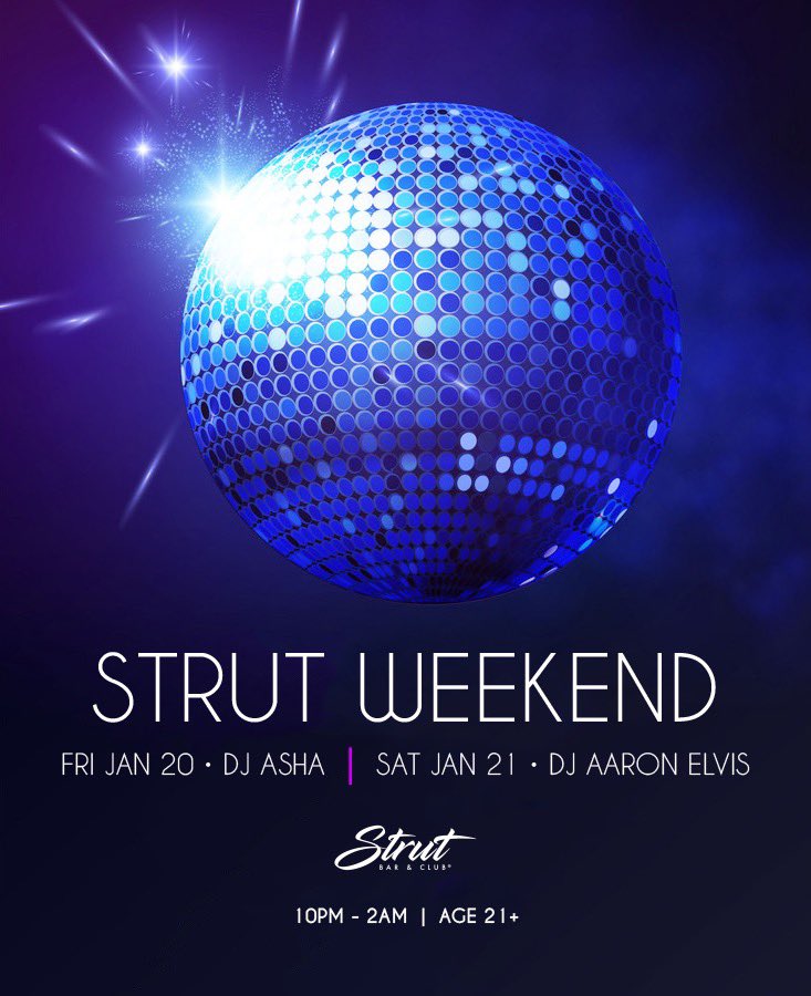 strutoc's tweet photo. Our weekend lineup is here #strutsluts ππ§πͺ
ft @RheaLitre as our supreme host this Saturday!
#dragsbaddestbitch #strutoc https://t.co/XuhcqtmDvn