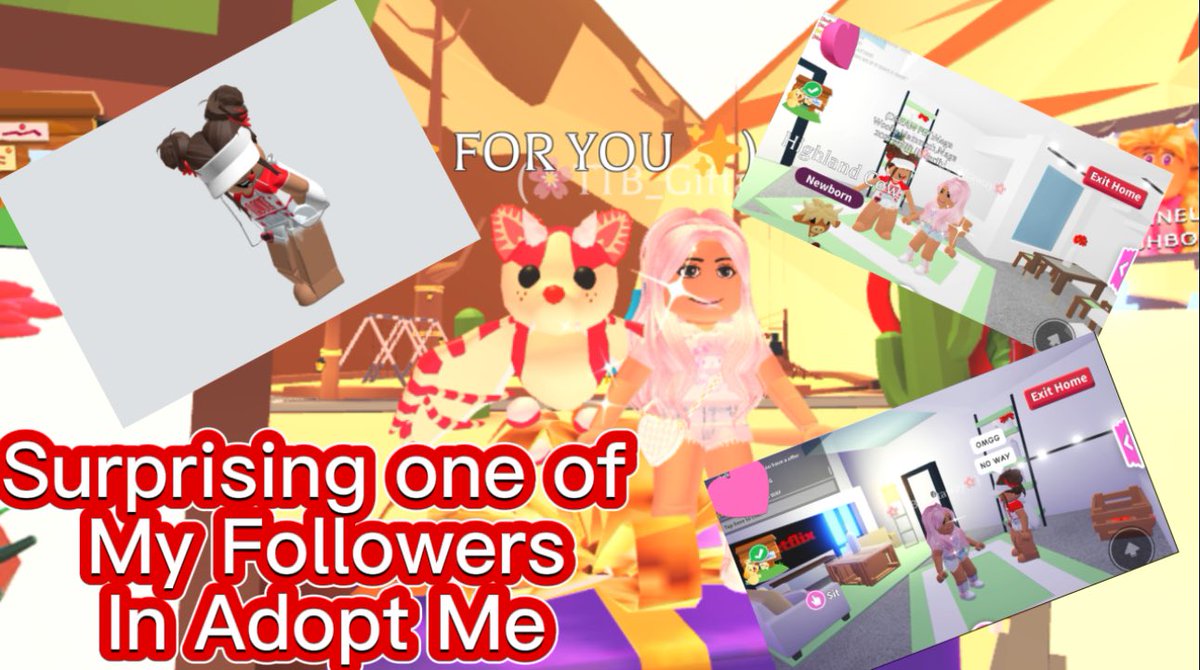 TTBuilds's tweet photo. ✨💖 Surprising one of my Followers in Adopt Me 💖✨check out my vid on YouTube @TannyTasticBuilds https://t.co/CRYHtciiPh or on TikTok @tannytasticbuild #adoptme #adoptmegiveaways #adoptmepets #TTB_Giftaway https://t.co/fBLBXI6qUk
