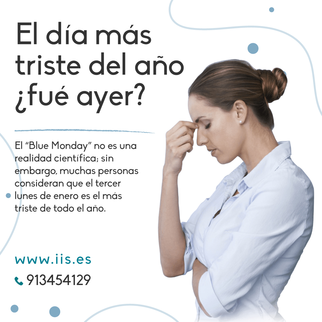 😨Una serie de variables hacen que antes de acabar el primer mes del año vivamos el día más triste⁣.

El #BlueMonday  no es una realidad científica; sin embargo, muchas personas sí consideran que el tercer lunes de enero es el más triste de todo el año.