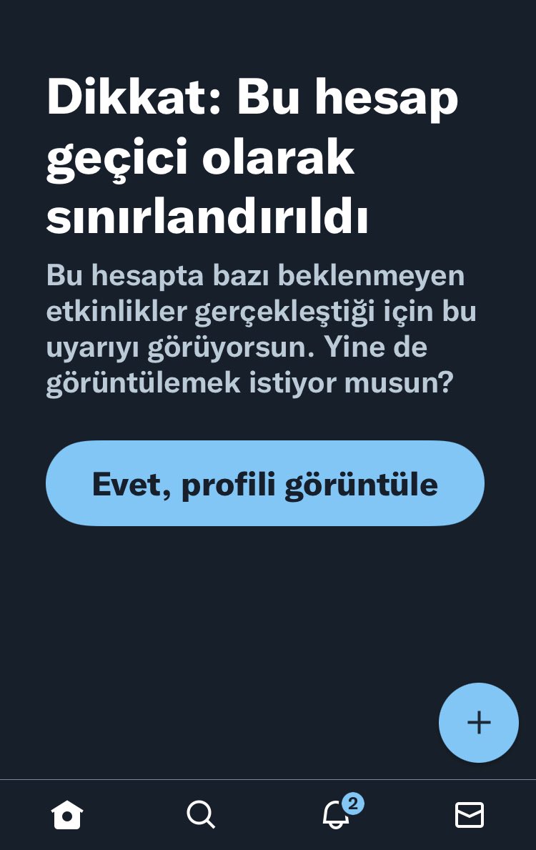 Hayırlı geceler yol arkadaşlarım.Bazı faal olan arkadaşların hesabı geciçi olarak sınırlanmış. Demek oluyorlar ki iyi yoldayız #18MilyonTakiplesiyoruz