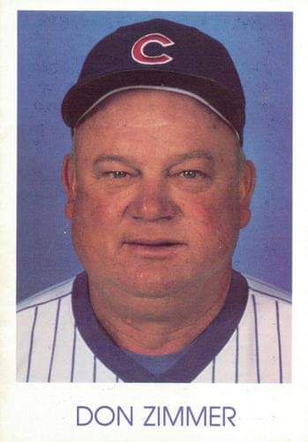 Happy Birthday to the late great baseball player, manager, coach, & Red Sox Hall Of Famer Don Zimmer. 