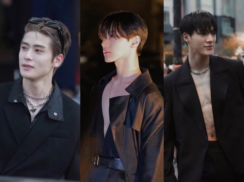 🇮🇹Milan Fashion week
🇫🇷Paris Fashion week
🇺🇸New York Fashion week

Jaehyun Ten Jeno ❤️‍🔥❤️‍🔥❤️‍🔥❤️‍🔥❤️‍🔥