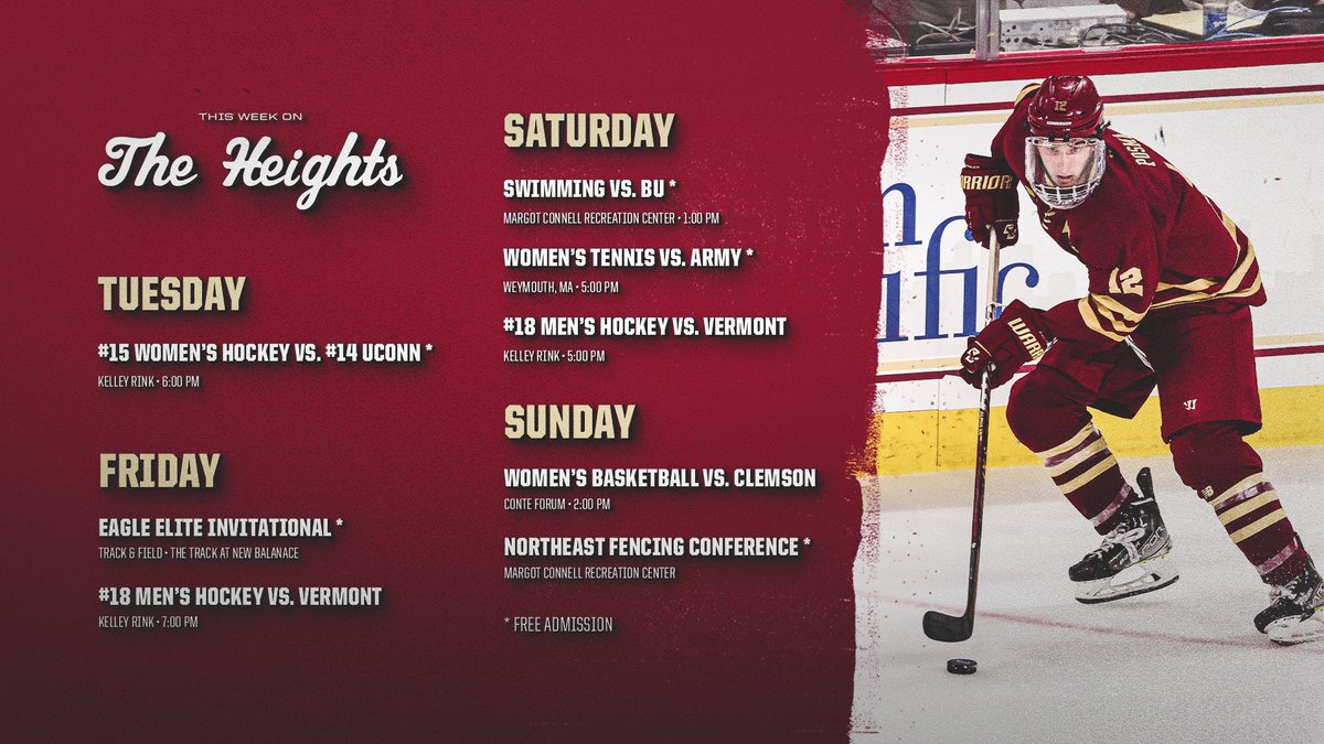 Busy week on the Heights 🦅