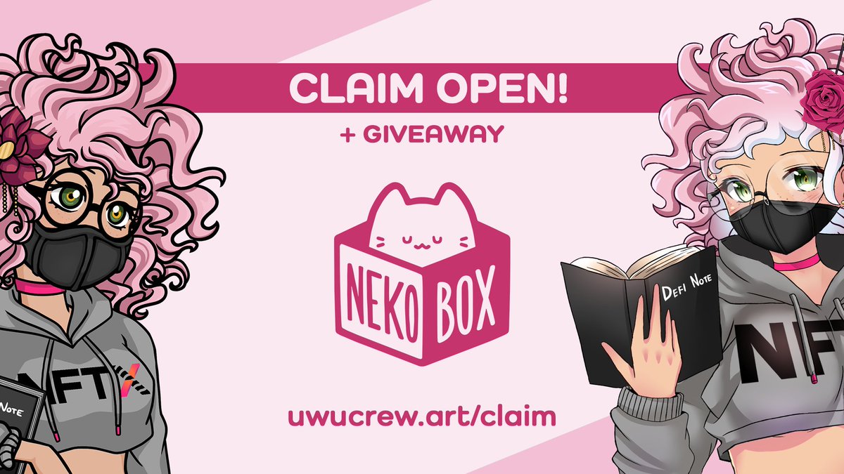 All uwus with an NFTX hoodie trait can now claim a @Nekoboxhime derivative of their uwu 💕

Claim: uwucrew.art/claim

To celebrate, we are giving away 1 NFTX hoodie uwucrew NFT 🎉

To enter:
1⃣ Like + RT
2⃣ Reply with what you like about uwu and our community!

48h ⌛️